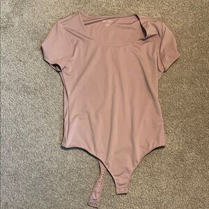 Nine West Mauve Bodysuit
